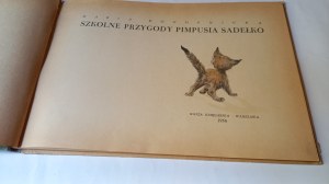 Szkolne przygody Pimpusia Sadełko Maria Konopnicka il. Czerwiński 1956 r..