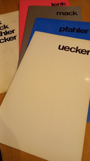 Lenk Mack Pfahler Uecker Portfolio Portfolio Zachęta 1971.