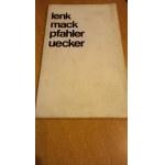 Lenk Mack Pfahler Uecker Teka Portfolio Zachęta 1971 r.