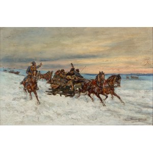 Tadeusz Rybkowski (1848 - 1926), Wesoła sanna