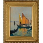 Soter Jaxa-Malachowski (1867 - 1952), "Venetian Lagoon".