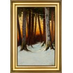 Martin Gottlieb (1867 - 1936), "Winter Twilight".