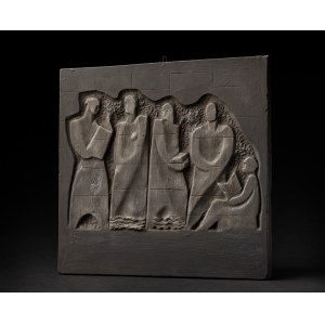 Tadeusz Sadowski (1915 - 1991), Readers. Relief