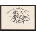 Andrzej Czeczot (1933 Cracovia - 2012 Varsavia), Buon anno chopiniano 2010, illustrazione commemorativa, 2009