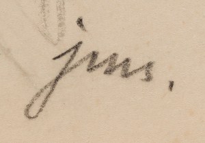 Jan Marcin Szancer (1902 Kraków - 1973 Warszawa), Projekt kostiumu do spektaklu 