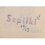Zbigniew Lengren (1919 Tuła, Rosja - 2003 Warszawa), Program kawiarniany, ilustracja satyryczna