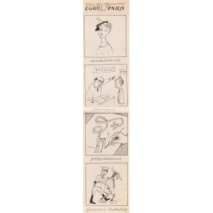 Zbigniew Lengren (1919 Tuła, Rosja - 2003 Warszawa), Program ogrodniczy, ilustracja satyryczna
