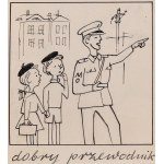 Zbigniew Lengren (1919 Tuła, Rosja - 2003 Warszawa), Program elektryczny, ilustracja satyryczna