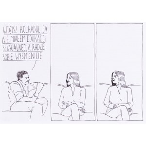 Iskra (ur. 1985), Edukacja, ilustracja satyryczna, 2019