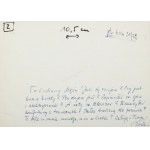 Gwidon Miklaszewski (1912 Berlin - 1999 Warszawa), Kochany Mężu! Jak się czujesz? Czy podlewasz kwiaty? Psu dajesz jeść? Zapłaciłeś..., ilustracja satyryczna