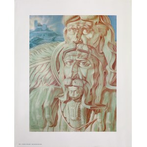 proj. Stanislaw SZUKALSKI (1893-1987), Heir. Official exhibition print, 1989