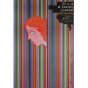 proj. Lech MAJEWSKI (b. 1947), Alice in Wonderland, Jan Kochanowski Teatr Powszechny in Radom, 2012.