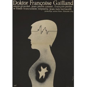 proj. Jerzy FLISAK (1930-2008), Doktor Francoise Gailland, 1976