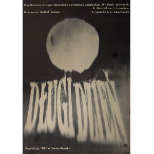 design Halina PIEKARCZYK (nar. 1932), Dlouhý den, 1962
