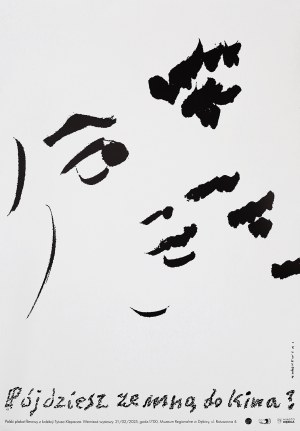proj. Mieczyslaw WASILEWSKI (b. 1942), Pójdziesz ze mną do kina? Polish movie poster from the collection of Tytus Klepacz, Regional Museum in Debica, 2025