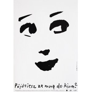 proj. Mieczyslaw WASILEWSKI (b. 1942), Pójdziesz ze mną do kina? Polish movie poster from the collection of Tytus Klepacz, Regional Museum in Debica, 2025
