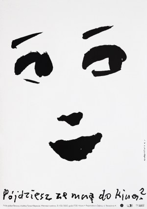 proj. Mieczyslaw WASILEWSKI (b. 1942), Pójdziesz ze mną do kina? Polish movie poster from the collection of Tytus Klepacz, Regional Museum in Debica, 2026
