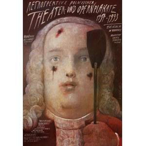 proj. Wiktor SADOWSKI (b. 1956), Retrospektive Polnischer Plakate 1957-1993, 1994