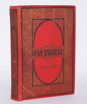 MICKIEWICZ Adam - Pan Tadeusz. Illustrated by E. M. Andriolli. Warsaw 1937.
