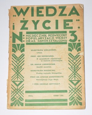 WIELHORSKI Wladyslaw - Lithuania. Wiedza i Życie. May 1926.