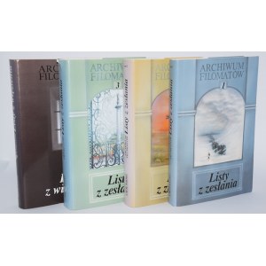 Archiwum Filomatów. Listy z zesłania 1-3 komplet. + Listy z więzienia. Oprac. Z. Sudolski.