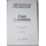 Archiwum Filomatów. Listy z zesłania 1-3 komplet. + Listy z więzienia. Oprac. Z. Sudolski.