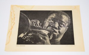 Jazz - illustrated monthly music magazine. No. 7-8, Year III. July - August 1958. [Louis Armstrong]