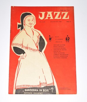 Jazz - ilustrovaný hudební měsíčník. č. 11. ročník IV. Prosinec 1959.