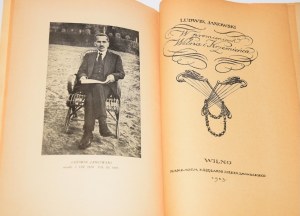 JANOWSKI Ludwik - In the rays of Vilnius and Krzemieniec. Vilnius 1923.