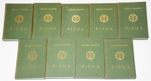 KRASIŃSKI Zygmunt - Pisma...Wydanie jubileuszowe. S portrétem autora. Kraków 1912. 1-8 (v 9 svazcích) komplet.