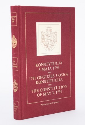 Ústava ze dne 3. května 1791. 1791 Gegužės 3-osios Konstitucija. Ústava 3. května 1791. vědecký úvod J. Bardacha.