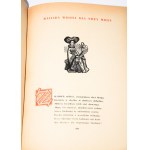 VILLON Franciszek - Wielki testament. Drzeworyty M. Hiszpańska. Warszawa 1950.