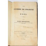 [unikatowe 1 wyd.!] BRZOZOWSKI Marie - La guerre de Pologne en 1831.