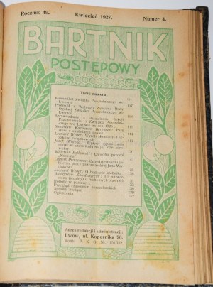 Progresivní BARTNIK. R. 49, 1927 č. 1-12, kompletní.
