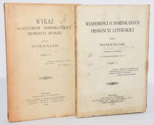 [GI¯YCKI] Volyn - News about the Dominicans of the Lithuanian province...1917