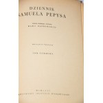 Dziennik Samuela Pepysa, 1-2 komplet. Przekład Maria Dąbrowska.