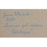 Joanna Półkośnik (ur. 1981), Żurawie pod niebem błękitnym, 2024