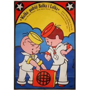 proj Jakub EROL (1941 - 2018), The Great Journey of Bolek and Lolek, 1977 (first printing)