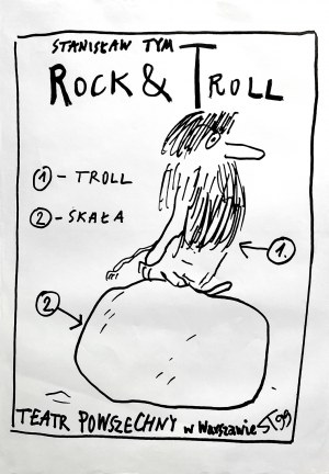 par Stanislav TYM (1937-2024), Rock & Troll, 1999