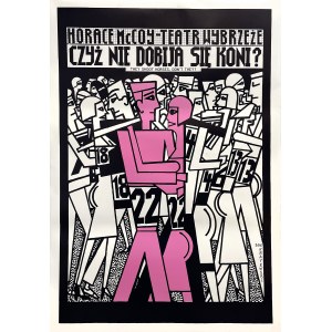 proj. Andrzej KRAJEWSKI (1933-2018), Czyż nie dobija się koni? Teatr Wybrzeże, 2016