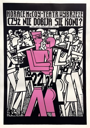 proj. Andrzej KRAJEWSKI (1933-2018), Le cheval n'est-il pas battu ? Théâtre Wybrzeże, 2016