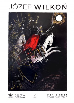 proj. Józef WILKOŃ (né en 1930), Don Quichotte, 2017