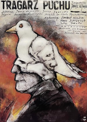 proj. Andrzej PĄGOWSKI (ur. 1953), Tragarz puchu, 1992