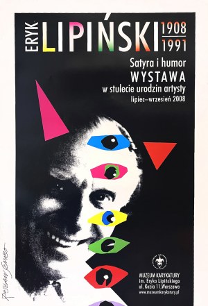 proj. Rosaw SZAYBO (1933-2019), Erik Lipinski 1908-1991 : Satire et humour. Exposition à l'occasion du centenaire de la naissance de l'artiste, 2008