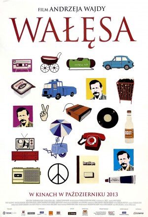 Wałęsa (plakat do filmu w reżyserii Andrzeja Wajdy), 2013