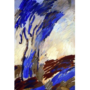Grzegorz Pabel, Niebieskie drzewo, 1992