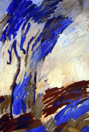 Grzegorz Pabel, Niebieskie drzewo, 1992