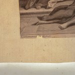 Lot of four etchings 18th century of different sizes and subjects. State of conservation: stains and blooms., Lot of four etchings 18th century of different sizes and subjects. State of conservation: stains and blooms.