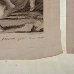 Lot of four etchings 18th century of different sizes and subjects. State of conservation: stains and blooms., Lot of four etchings 18th century of different sizes and subjects. State of conservation: stains and blooms.