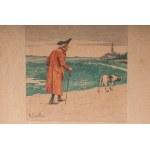 Lot of two watercolors on paper First half of the 20th century 14 x 10 cm; 16 x 9.5 cm in frame. Very good state of preservation, Lot of two watercolors on paper First half of the 20th century 14 x 10 cm; 16 x 9.5 cm in frame. Very good state of preservat